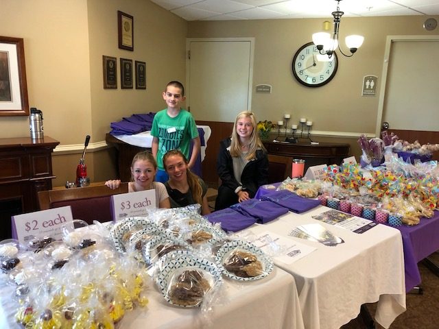 Bake Sale Fundraising for Alzheimers Association